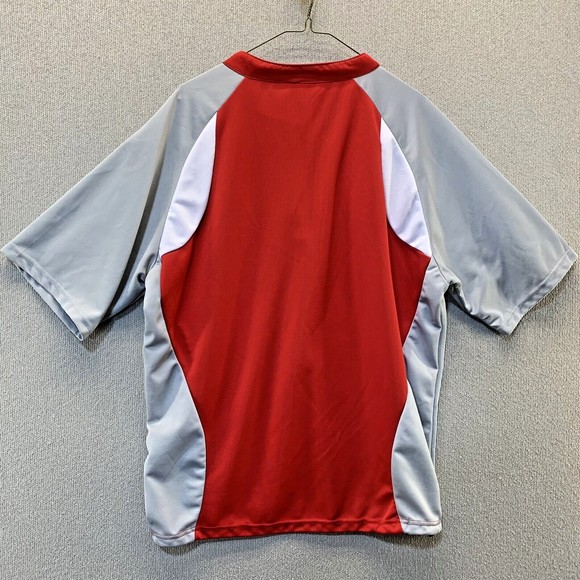 Vintage St Louis Cardinals SGA MLB 1/4 Zip Pullover Warm Up Shirt - Picture 6 of 10